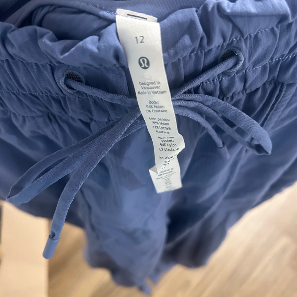 Lululemon Blue Drawstring Pants - image 1